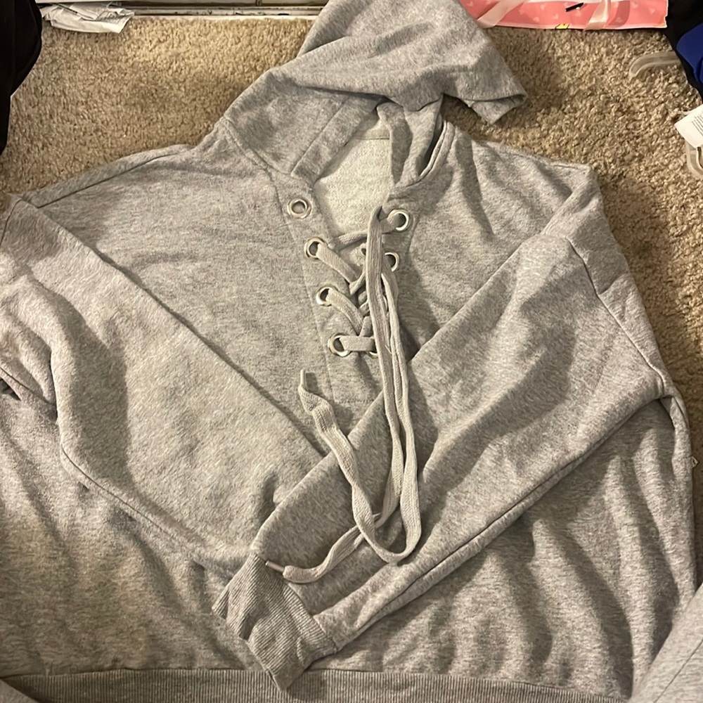 Crop hoodie